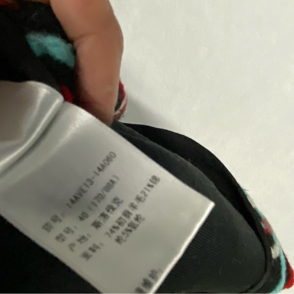 Chloe Dark Green Blue Blazer 40 - Picture 7 of 10